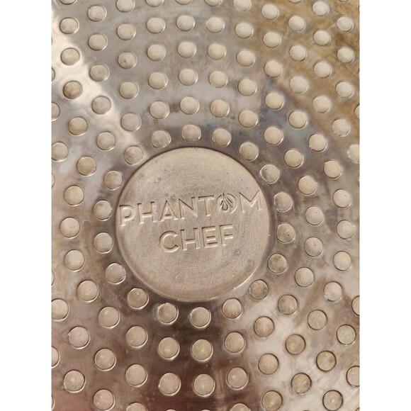 Phantom Chef 9.5"  Blue Fry/Skillet/Saute Pan Aluminum Nonstick Used - Picture 7 of 9